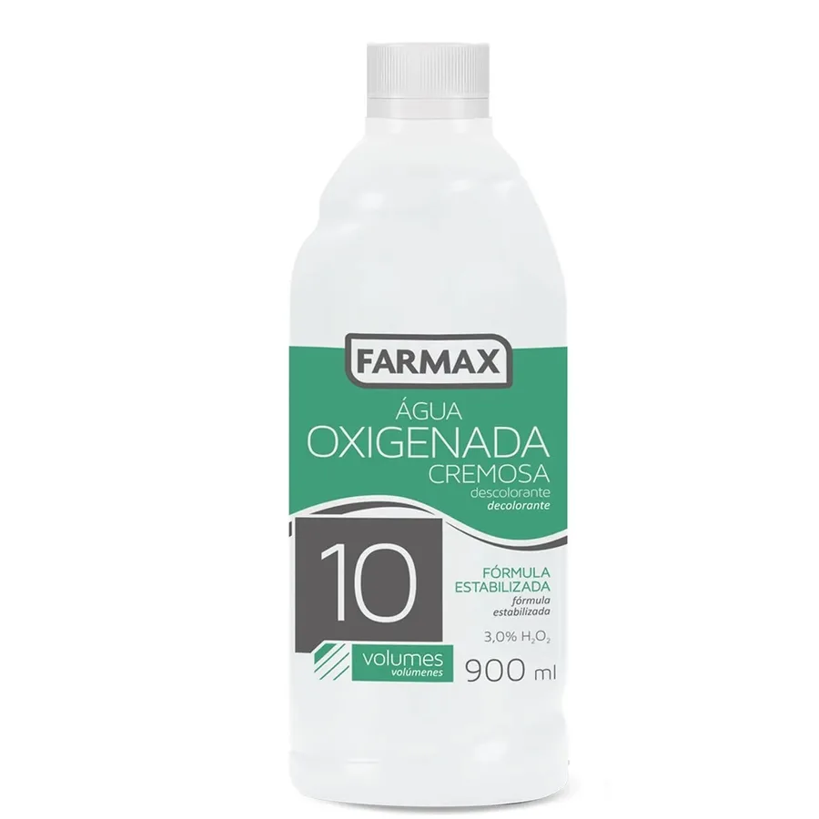 FARMAX AGUA OX 900ML 40VOL CREMOSA