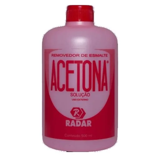 RADAR REMOVEDOR DE ESMALTE C/ACETONA 500ML