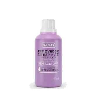 FARMAX REMOVEDOR 100ML UVA SEM ACETONA