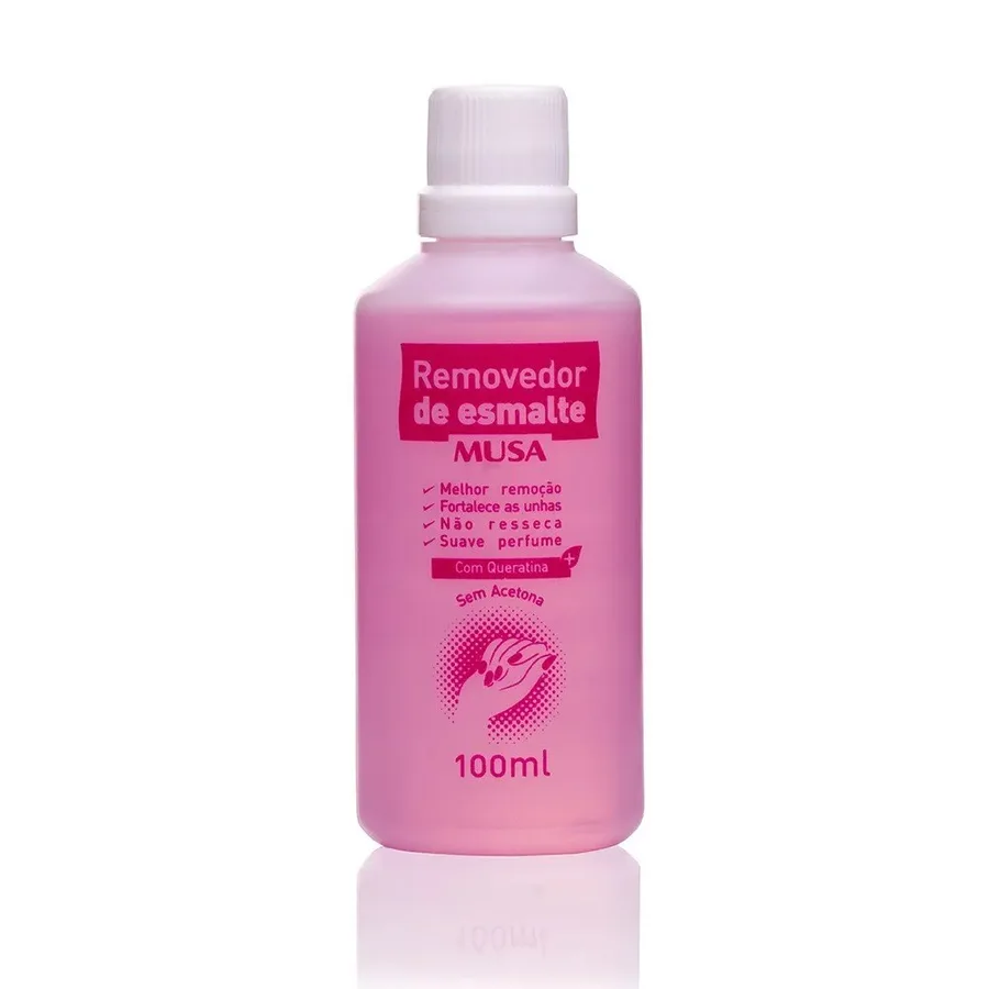 MUSA REMOVEDOR 100ML ESMALTE S/ACETONA