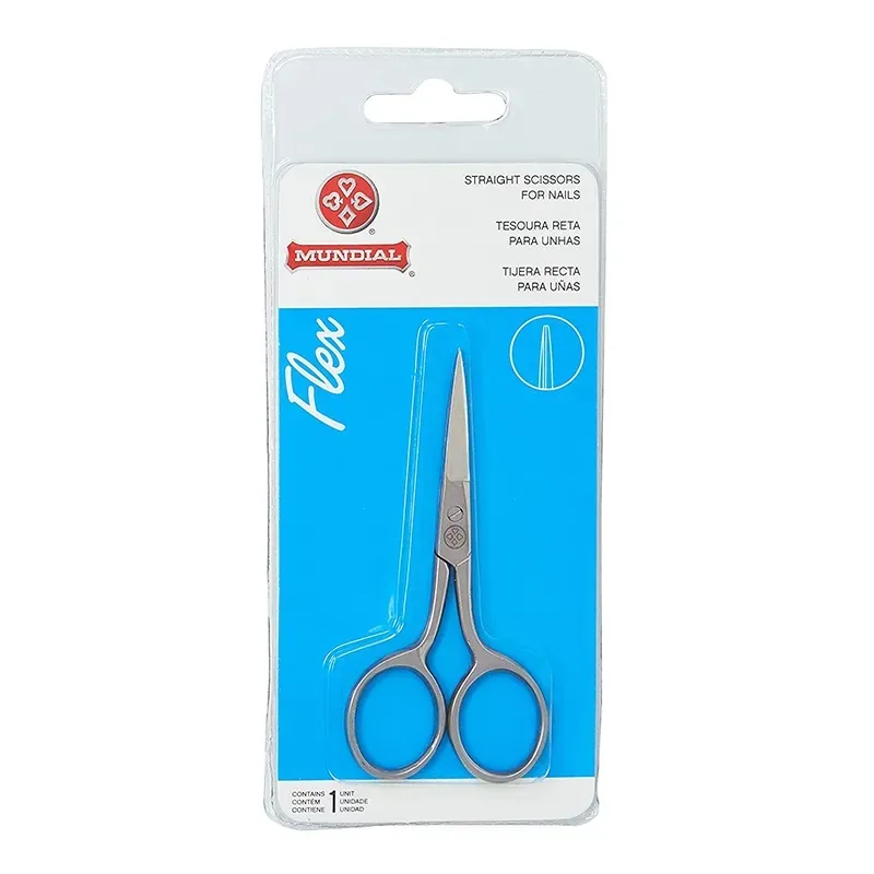 MUNDIAL TESOURA RETA P/UNHAS FLEX BC-326