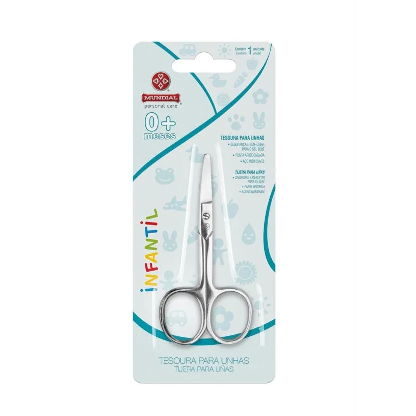 TESOURA MUNDIAL INFANTIL 9CM REF407312BP