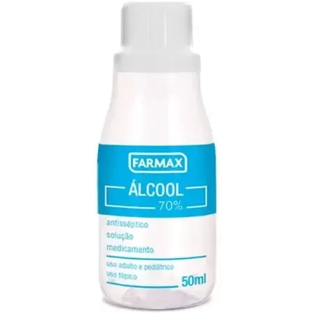 FARMAX ALCOOL 50ML 70%  NEUTRO