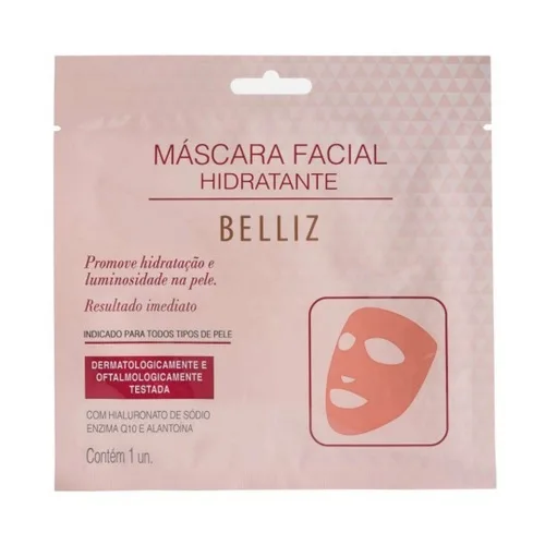 BELLIZ MASCARA FACIAL HIDRATANTE