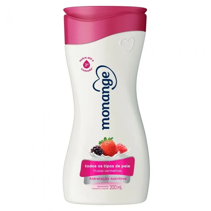 MONANGE HIDRATANTE 200ML FRUTAS VERMELHAS