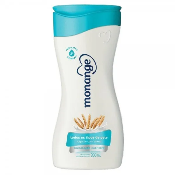 MONANGE HIDRATANTE 200ML IOGURTE AVEIA