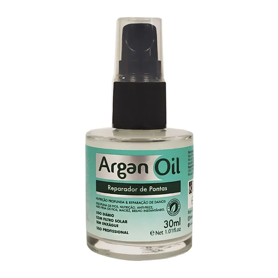 KIRIA REPARADOR 30ML PONTAS ARGAN MOUSSE BR