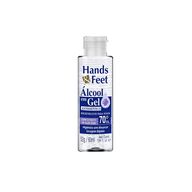 SKAFE ALCOOL GEL 60ML HANDS FEET