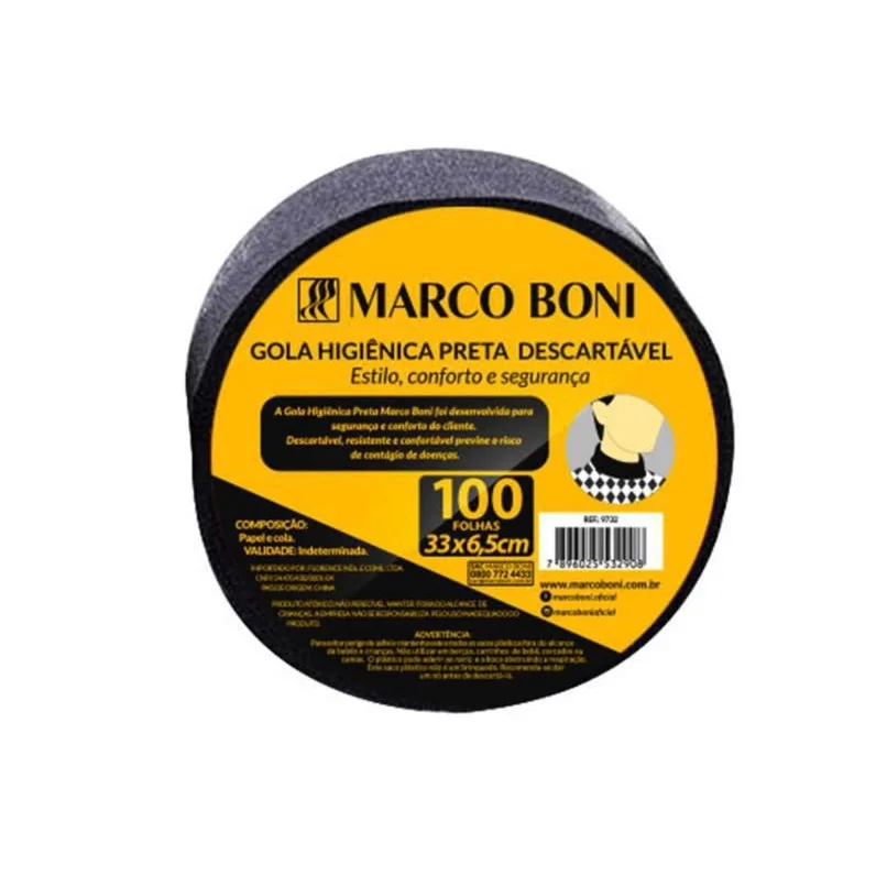 MARCO BONI GOLA PRETA HIG DESC 1 UN