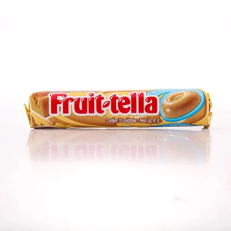 FRUITTELLA BALA 41G SWIRL CARAMELO MAIS LEITE