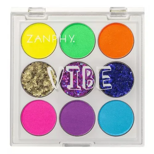 ZANPHY PALETA SOMBRAS NEON VIBE 01