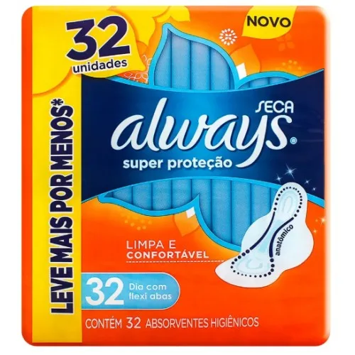 ALWAYS ABS C/ABAS SECA BASICO P 32UN