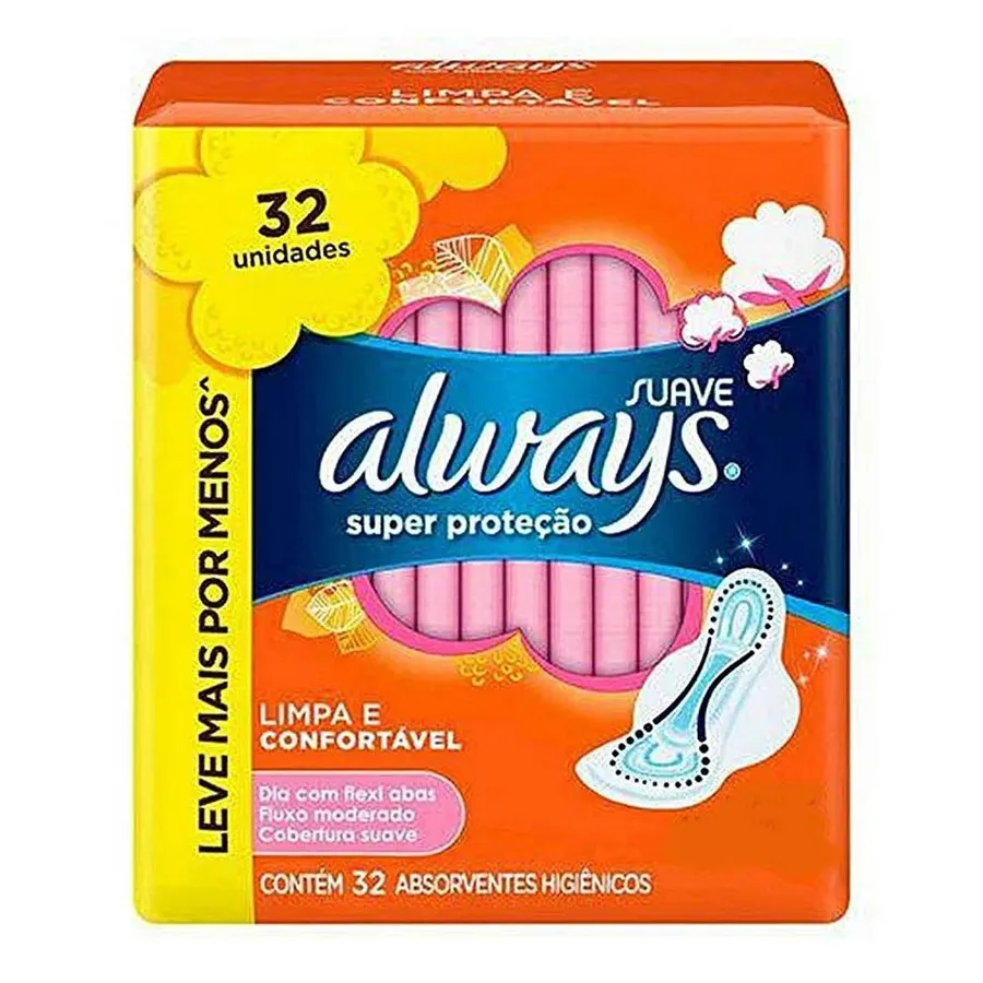 ALWAYS ABS C/ABAS SUAVE BASICO P 32UN