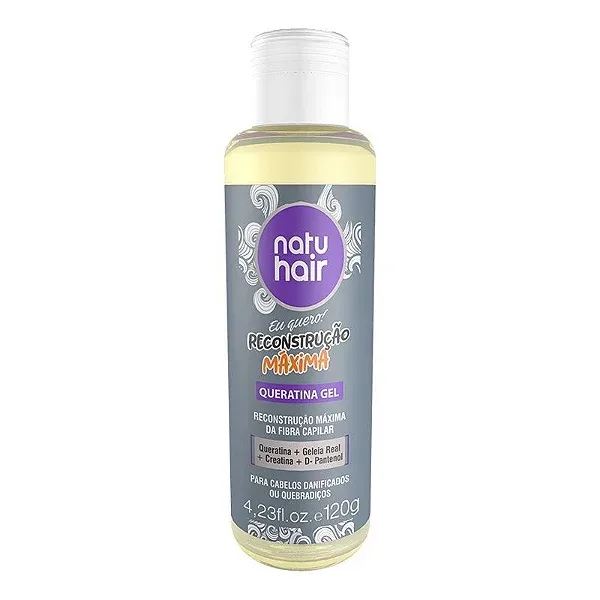 NATUHAIR QUERATINA 120G GEL RECONST MAXIMA