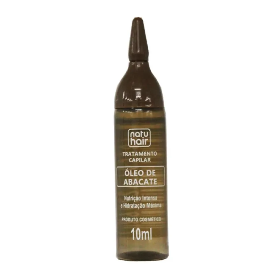 NATUHAIR AMPOLA 10ML TRAT CAPILAR OLEO DE ABACATE