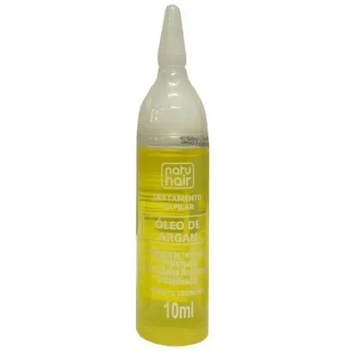 NATUHAIR AMPOLA 10ML TRAT CAPILAR OLEO DE ARGAN