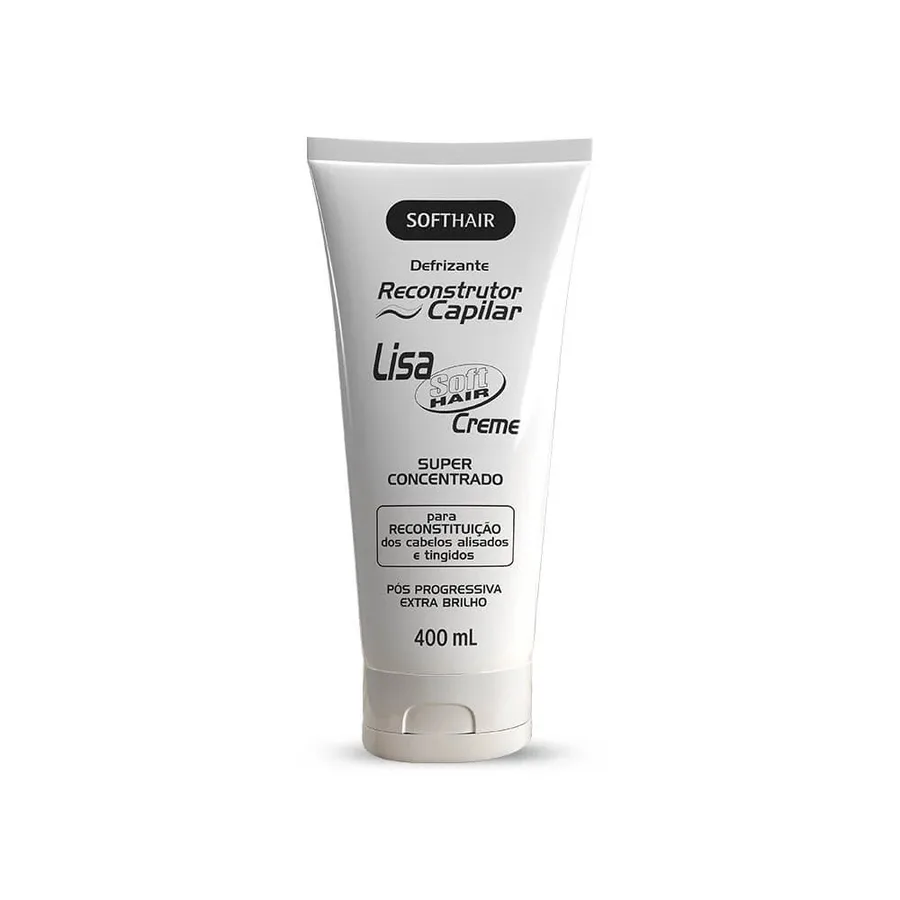 SOFTHAIR DEFRIZANTE 400ML RECONSTRUTOR LISA CREME