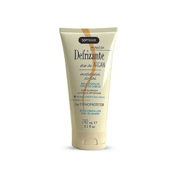 SOFTHAIR DEFRIZANTE 240ML OLEO ARGAN