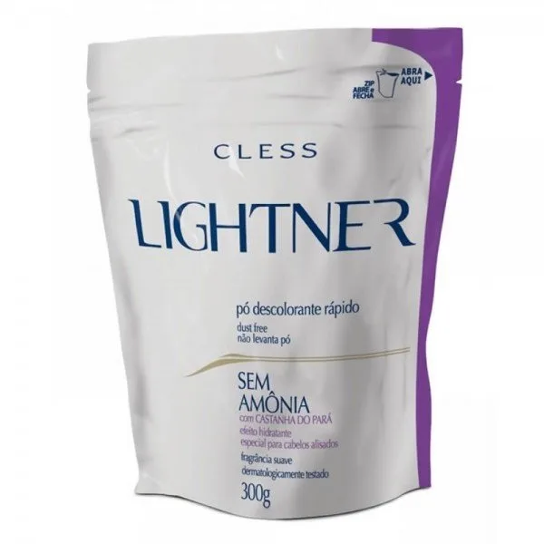 CLESS PO DESC 300G LIGHTNER REFIL S/AMONIA CASTANH