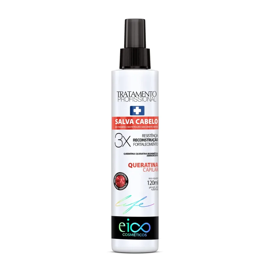 EICO QUERATINA 120ML SALVA CABELO
