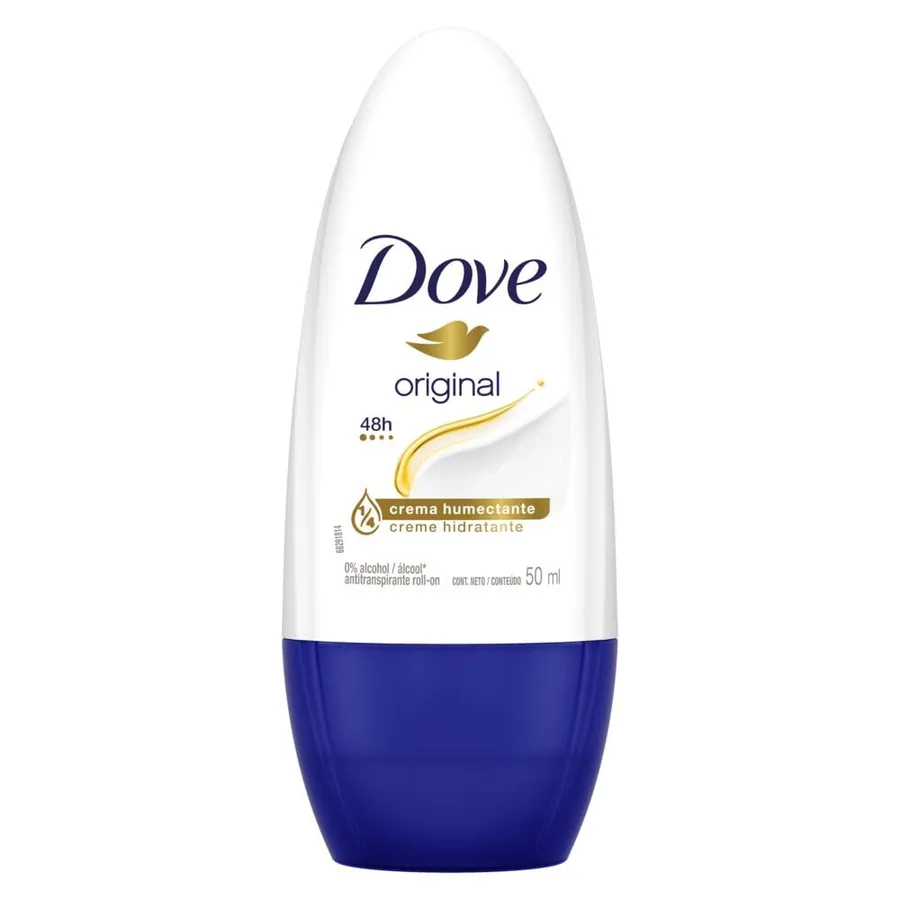 DOVE DESODORANTE 50ML ROLLON ORIGINAL