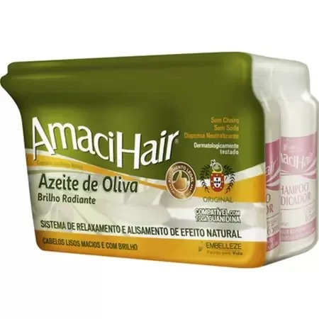 EMBELLEZE AMACIHAIR CR 220G AZEITE OLIVA BALDINHO