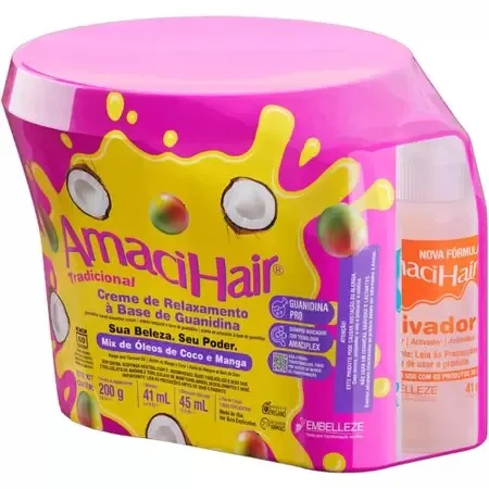 EMBELLEZE AMACIHAIR CR 375G RELAXANTE TRADICIONAL