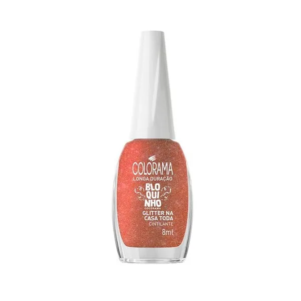 COLORAMA ESM 8ML BLOQUINHO GLITTER NA CASA TODA