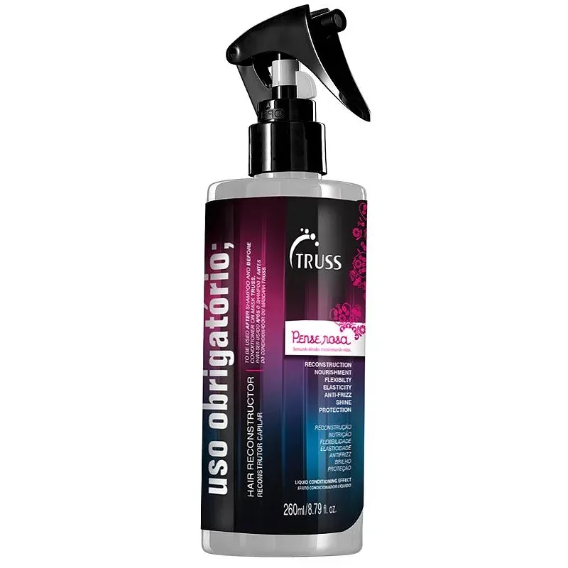 TRUSS LEAVE-IN 260ML REC PENSE ROSA USO OBRIGATORI