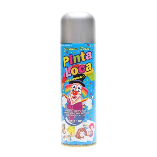 ASPA SPRAY 150ML PINTA LOCA PRATA