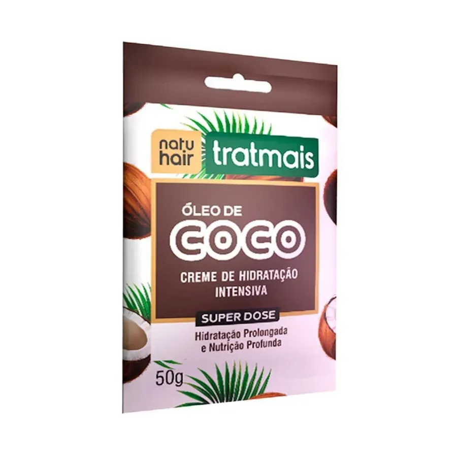 NATUHAIR SACHE 50G TRAT MAIS OLEO DE COCO