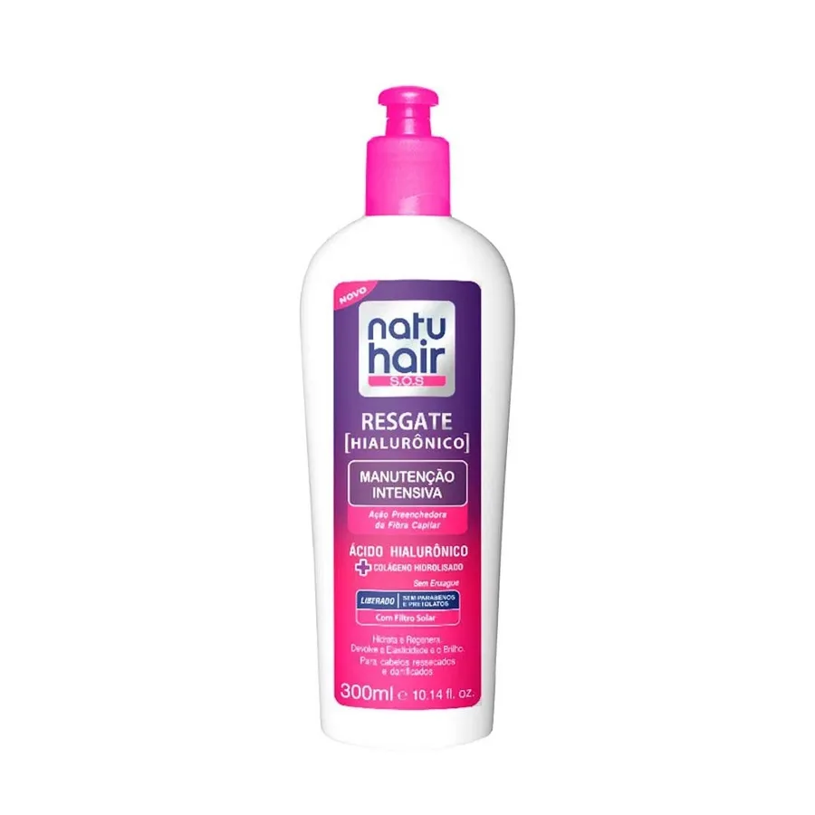 NATUHAIR CR 300ML MANUT INTENS 300ML RESGAT HIALUR