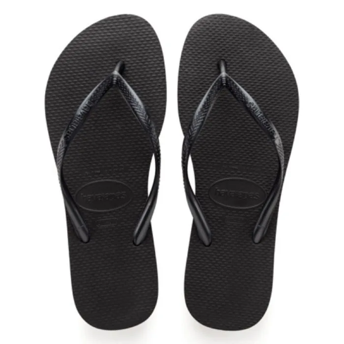 HAVAIANAS SLIM 37/38 PRETO