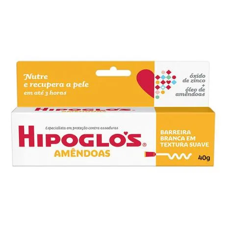 HIPOGLOS POMADA 40G AMENDOAS