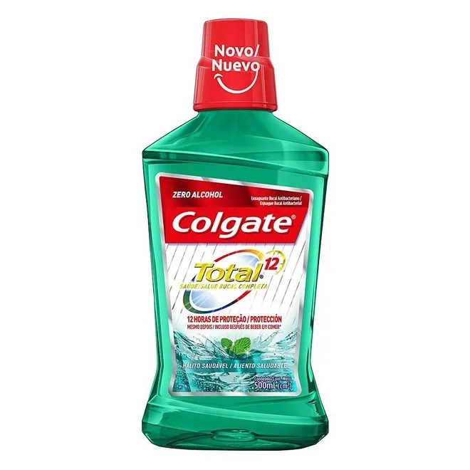 COLGATE ANTISSEP 500ML TOTAL 12 HALITO SAUDA