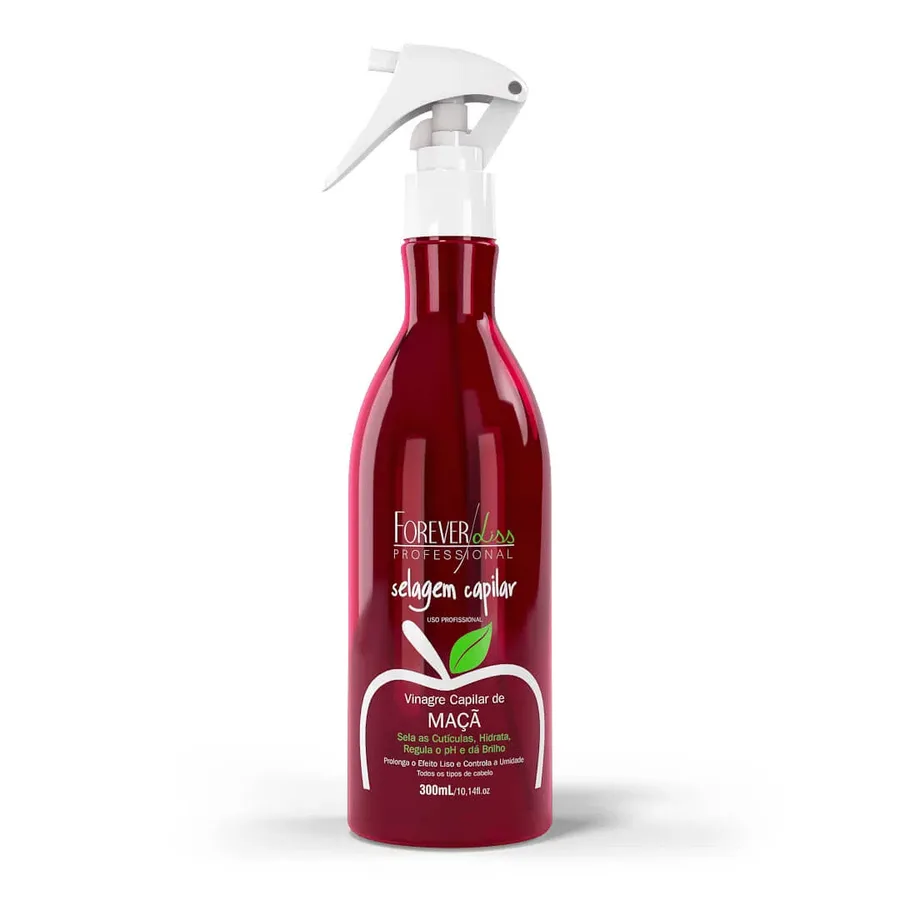 FOREVER LISS SPRAY 300ML VINAGRE DE MACA CAPILAR