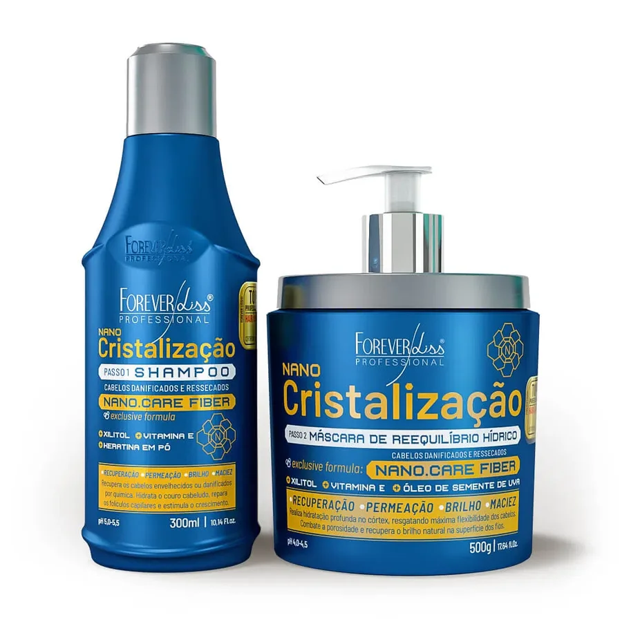 FOREVER LISS KIT CRISTALIZACAO