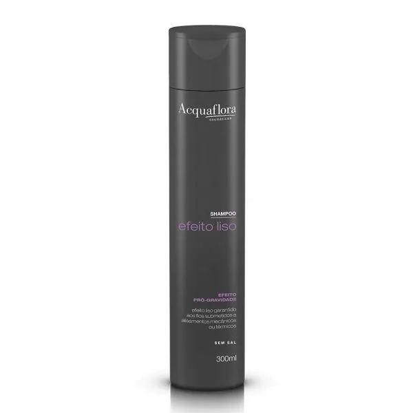 ACQUAFLORA SH 300ML EFEITO LISO
