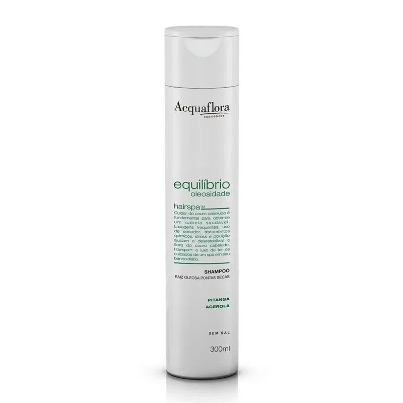ACQUAFLORA SH 300ML EQUILB OLEOSIDADE SECO
