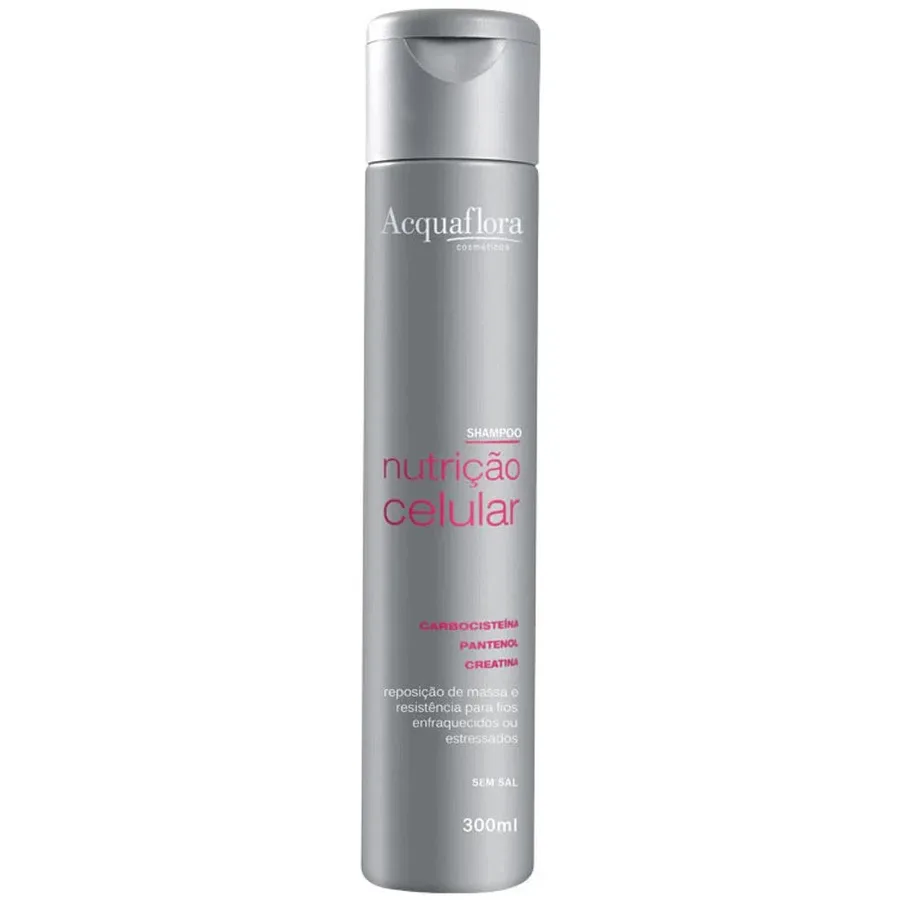 ACQUAFLORA SH 300ML NUTRICAO CELULAR