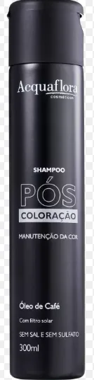 ACQUAFLORA SH 300ML POS COLORACAO