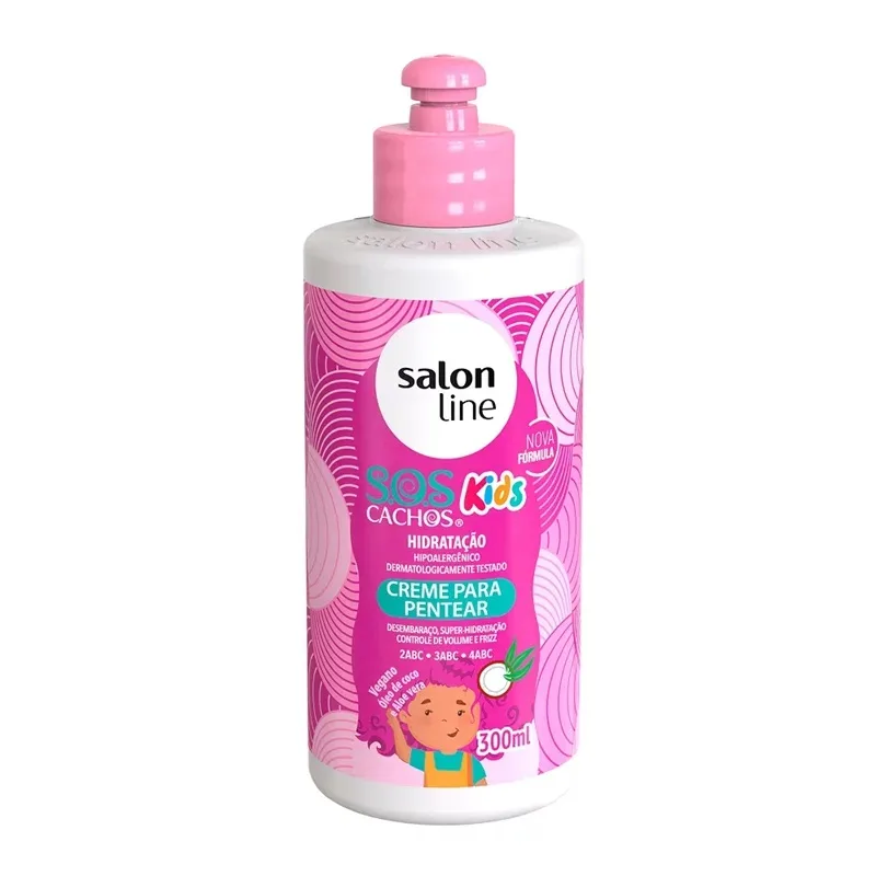S.LINE KIDS SOS C. CP 300ML OLEO COCO E ALOE VERA