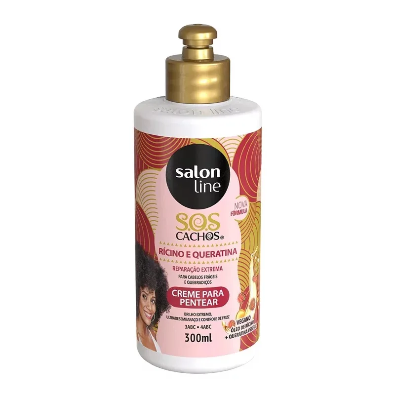 S.LINE CR PENTEAR 300ML SOS RICINO E QUERATINA