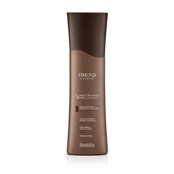 AMEND COND 250ML REALCE DA COR CASTANHO