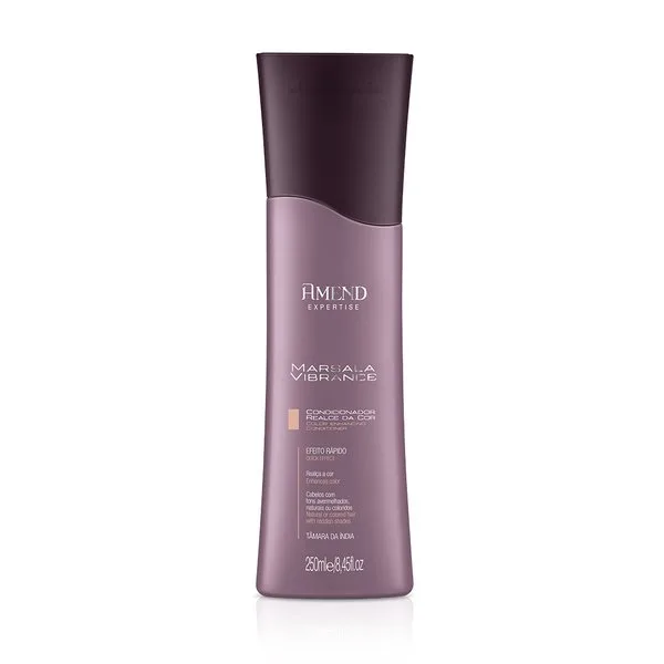 AMEND COND 250ML REALCE DA COR MARSALA