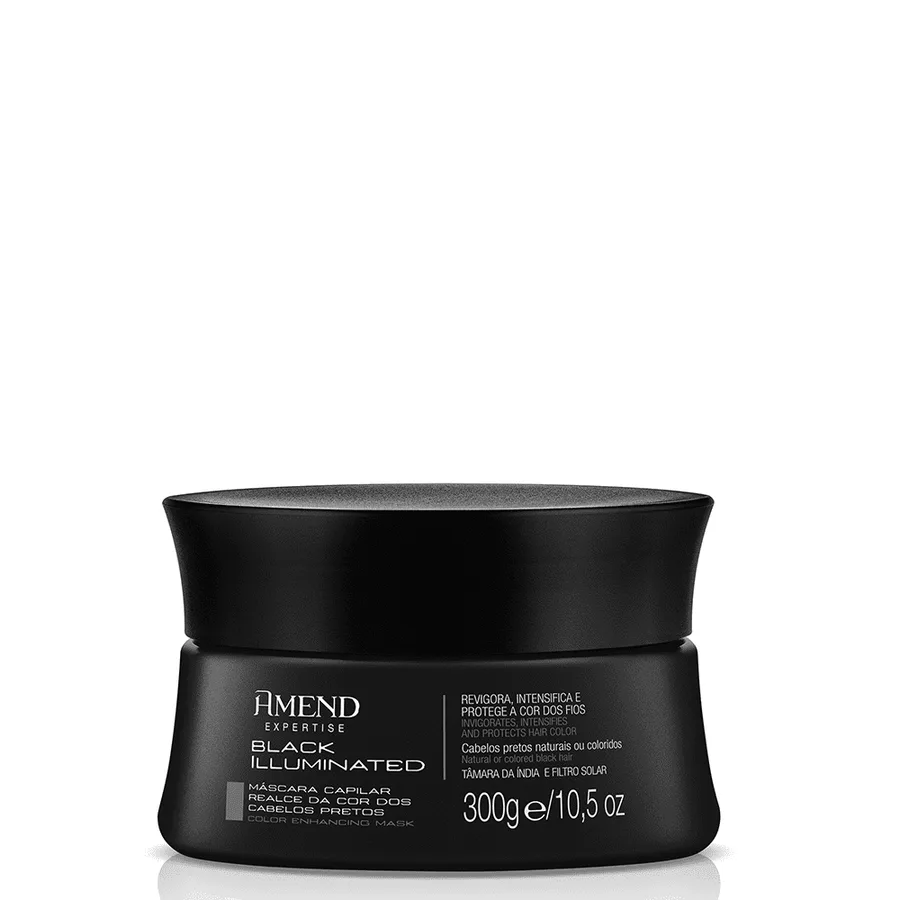 AMEND MASC 300G MATIZADORA ILLUMINATED PRETO