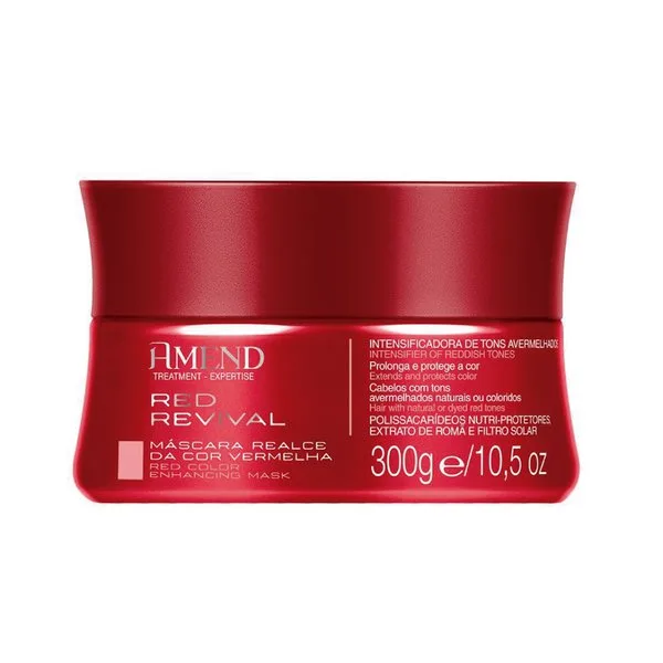 AMEND MASC 300G MATIZADORA VERMELHA RED REV