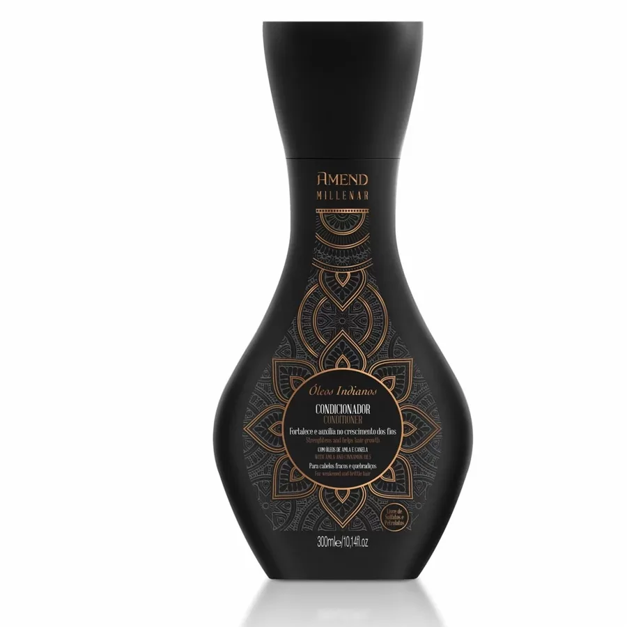 AMEND COND 300ML MILLENAR OLEOS INDIANOS