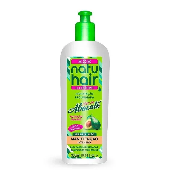 NATUHAIR CREME 300ML MANUTENCAO INTENS OLEO ABACAT