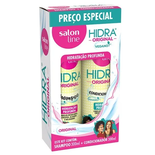 S.LINE KIT HIDRA SH+COND 300ML  ORIGINAL